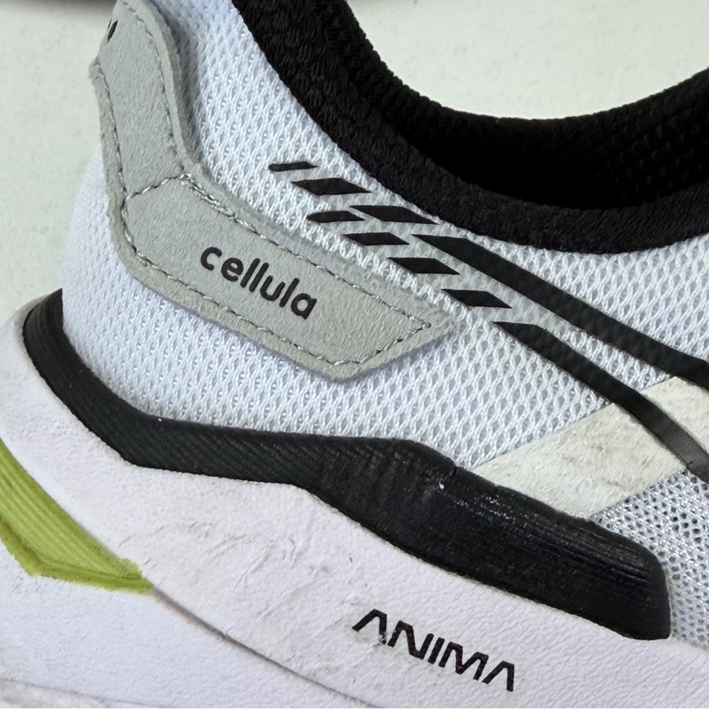Diadora Cellula Black and White Sneakers - Picture 9 of 11